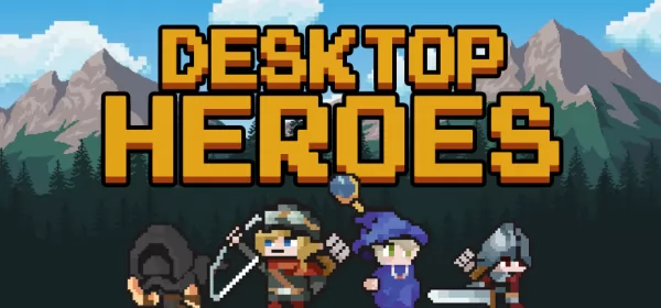 独特的放置类RPG游戏《Desktop Heroes》10月27日在Steam正式发行