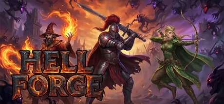 《Hell Forge》3月5日发售 复古风肉鸽幸存者登陆Steam