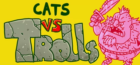Cats vs Trolls游戏logo