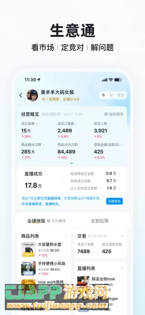 快手小店图片