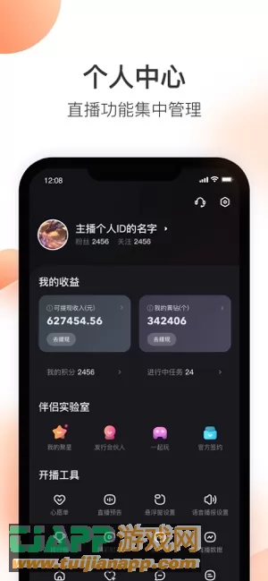 快手直播伴侣图片