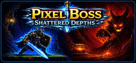 PixelBoss: Shattered Depths游戏logo