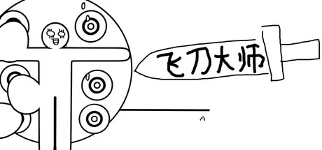 休闲搞笑投掷游戏《飞刀大师》6月24日在Steam正式发布