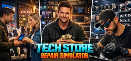 沉浸式商业管理模拟游戏《科技商店与维修模拟器》7月3日登陆Steam平台