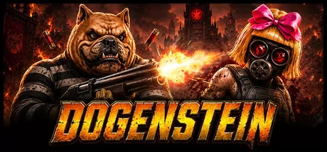 爆笑快节奏复古FPS游戏《DOGENSTEIN》上架Steam商店